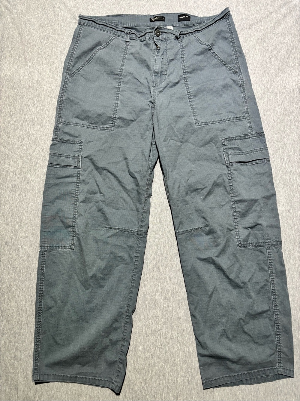 Supplies Women’s Barrel Fit Cargo Pants in Gray